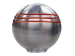 Schmitt Marine Throttle Knob - 1-7/8" - Red Grooves