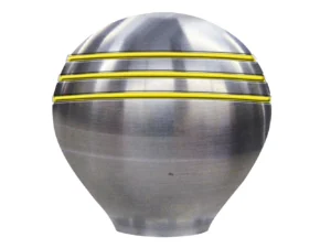 Schmitt Marine Throttle Knob - 1-1/2" - Gold Grooves