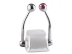 Schmitt Marine Standard Control Arm Set w/Red Throttle Knob & Plain Shift Knob - Includes Arms & Knobs Only