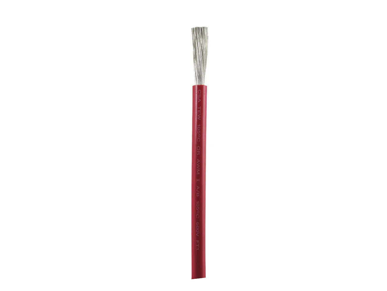 Ancor Red 2 AWG Battery Cable - Sold By The Foot