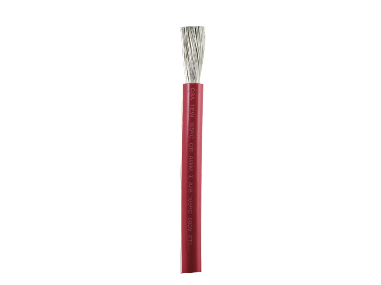 Ancor Red 1/0 AWG Battery Cable - Sold By The Foot