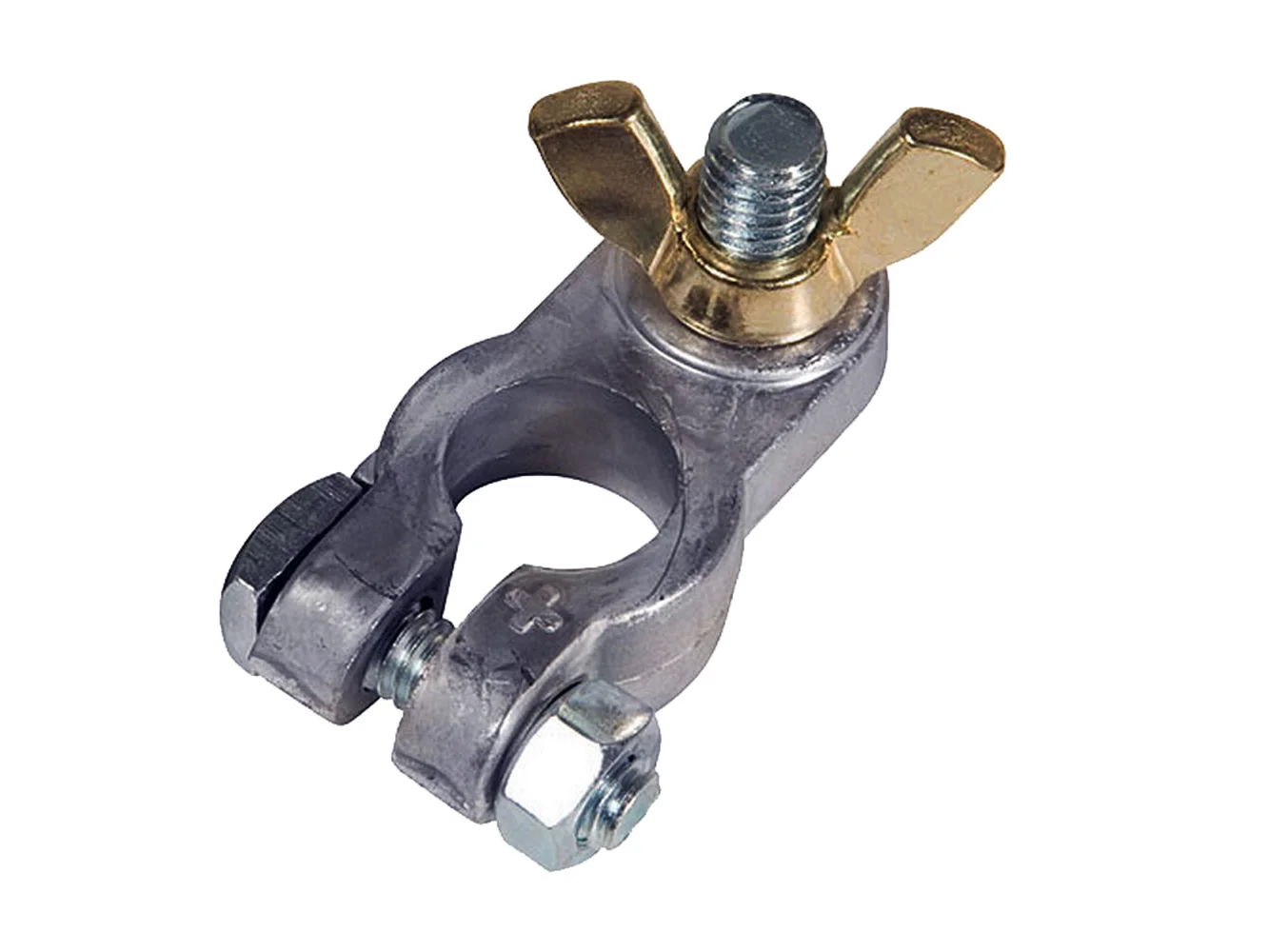 Ancor Lead Battery Terminal - 3/8" Stud - Positive