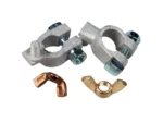 Ancor Tinned Battery Terminal - 5/16" & 3/8" Stud - Positive & Negative Combo