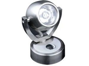 Lunasea Wall Mount LED Light w/Touch Dimming - Warm White/Brushed Nickel Finish - Rotating Light