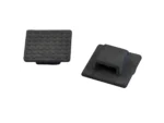 Weld Mount AT-3B Small Black Nylon Wire Tie Mount - Qty. 50