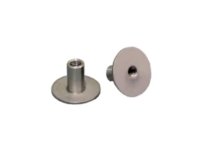 Weld Mount 2" Tall Stainless Stud w/1/4" x 20 Threads - Qty. 10