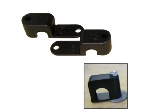 Weld Mount Single Poly Clamp f/1/4" x 20 Studs - 1/2" OD - Requires 1.5" Stud - Qty. 25