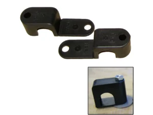 Weld Mount Single Poly Clamp f/1/4" x 20 Studs - 5/8" OD - Requires 1.5" Stud - Qty. 25