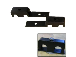 Weld Mount Double Poly Clamp f/1/4" x 20 Studs - 1/2" OD - Requires 1.5" Stud - Qty. 25