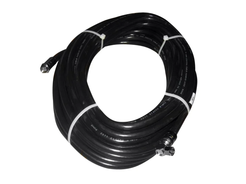 KVH RG-11 RF Cable w/Right Angle Connector - 50'
