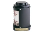 Perko Stern Light - Black Plastic, White light with Gray Tinted Lens