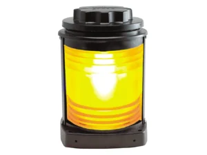 Perko Towing Light - Black Plastic, Yellow Lens