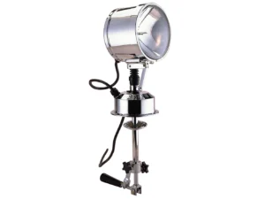 Perko 7" Searchlight - 12V - Chrome