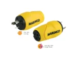 Marinco Straight Adapter 20Amp Locking Male Plug to 15Amp Straight Female Adapter