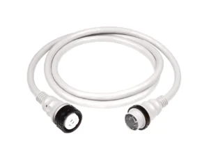 Marinco 50Amp 125/250V Shore Power Cable - 25' - White