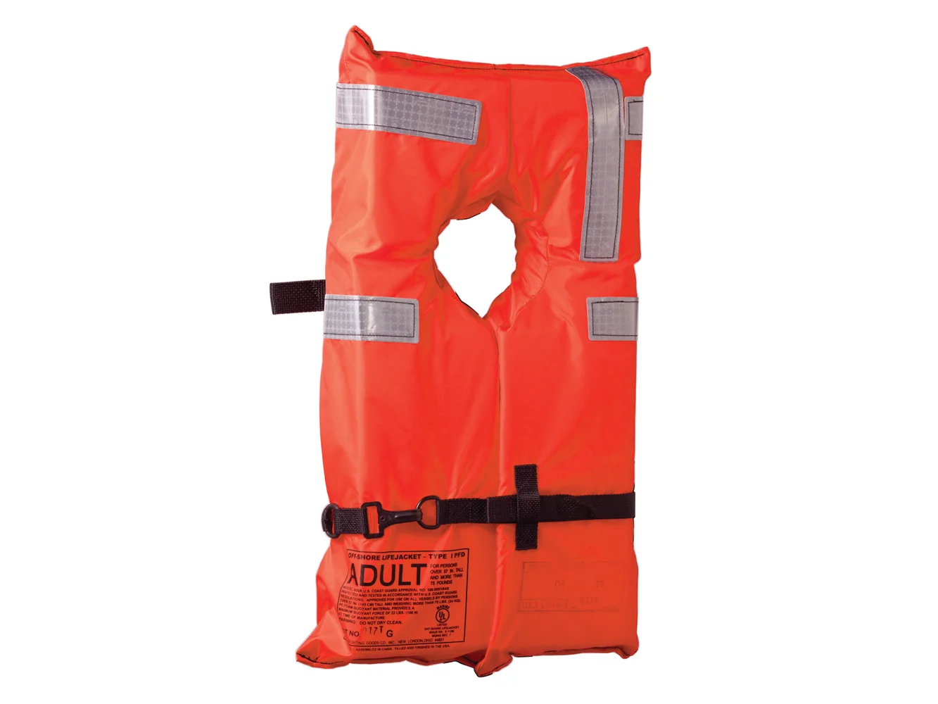 Kent Type I Collar Style Life Jacket - Adult Universal
