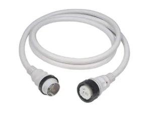 Marinco 50A 125V Shore Power Cable - 50' - White