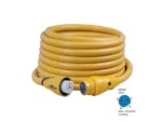 Marinco CS504-50 EEL 50A 125V/250V Shore Power Cordset - 50' - Yellow