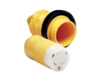 Marinco 305CRCN.VPK 30A Female Connector w/Cover & Rings