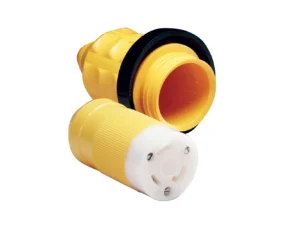 Marinco 305CRCN.VPK 30A Female Connector w/Cover & Rings