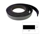TACO Hatch Tape - 8'L x ¼"H x ¾"W - Black
