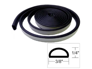 TACO Weather Seal - 10'L x ¼"H x ⅜"W - Black
