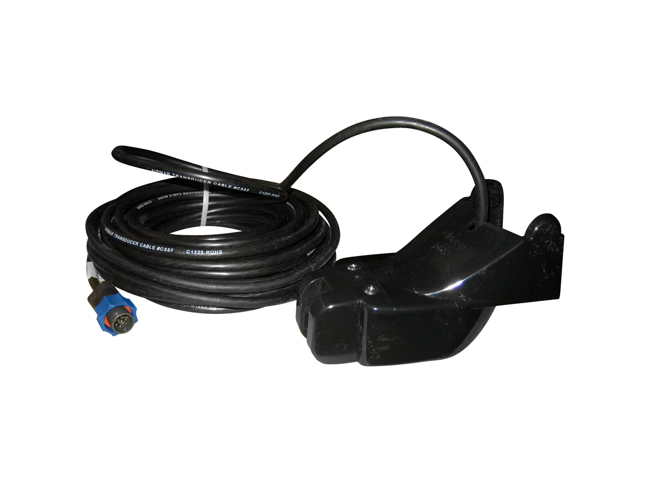 Lowrance P66-BL Transom Mount Triducer Multisensor Blue Connector