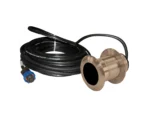 Lowrance B117 0° 50/200kHz Thru-Hull Depth/Temp w/Blue Connector - 600W