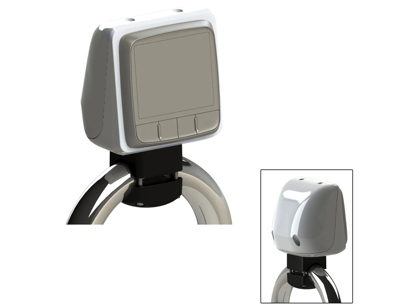 Scanstrut Scanpod Single Instrument Pod Rail Mount - Cut f/Standard Instrument - Fits 1" - 1.33" Rails