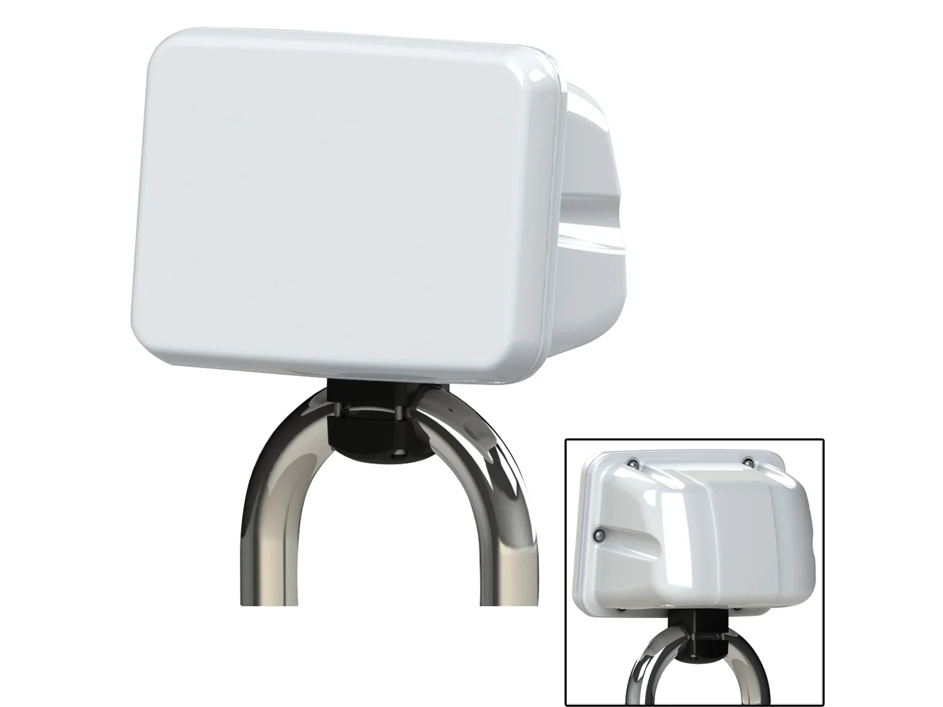 Scanstrut Scanpod 7" Helm Pod Rail Mount - Uncut - Fits 1" - 1.33" Rails