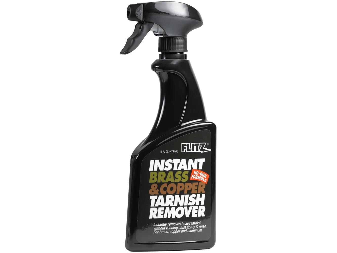 Flitz Instant Brass & Copper Tarnish Remover - 16. oz Spray