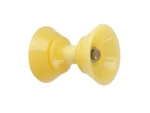 C.E. Smith 3" Bow Bell Roller Assembly - Yellow TPR