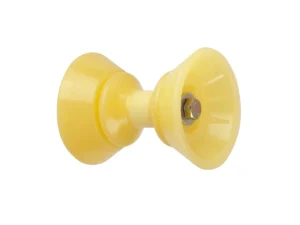 C.E. Smith 3" Bow Bell Roller Assembly - Yellow TPR