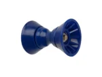 C.E. Smith 4" Bow Bell Roller Assembly - Blue TPR
