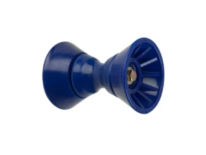 C.E. Smith 4" Bow Bell Roller Assembly - Blue TPR