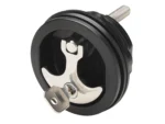 Whitecap Compression Handle - Nylon Black/SS - Locking