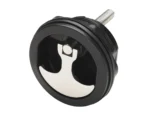 Whitecap Compression Handle - Nylon Black/SS - Non-Locking