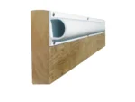 Dock Edge PRODOCK Heavy "D" Dock Profile - (3) 8' Sections - White