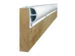 Dock Edge PRODOCK Heavy "P" Dock Profile - (3) 8' Sections - White