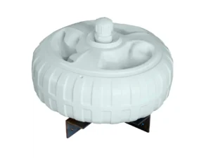 Dock Edge Inflatable Dock Wheel - 18" - White