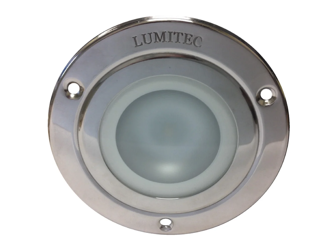 Lumitec Shadow - Flush Mount Down Light - Polished SS Finish - 4-Color White/Red/Blue/Purple Non-Dimming