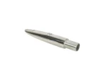 Whitecap 5-1/2° Rail End (End-Out) - 316 Stainless Steel - 7/8" Tube O.D.