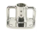 Whitecap 4° Rectangular Base - 316 Stainless Steel - 3-1/2" x 3"