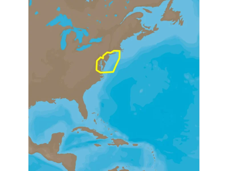 C-MAP  4D NA-D941 Block Island to Norfolk