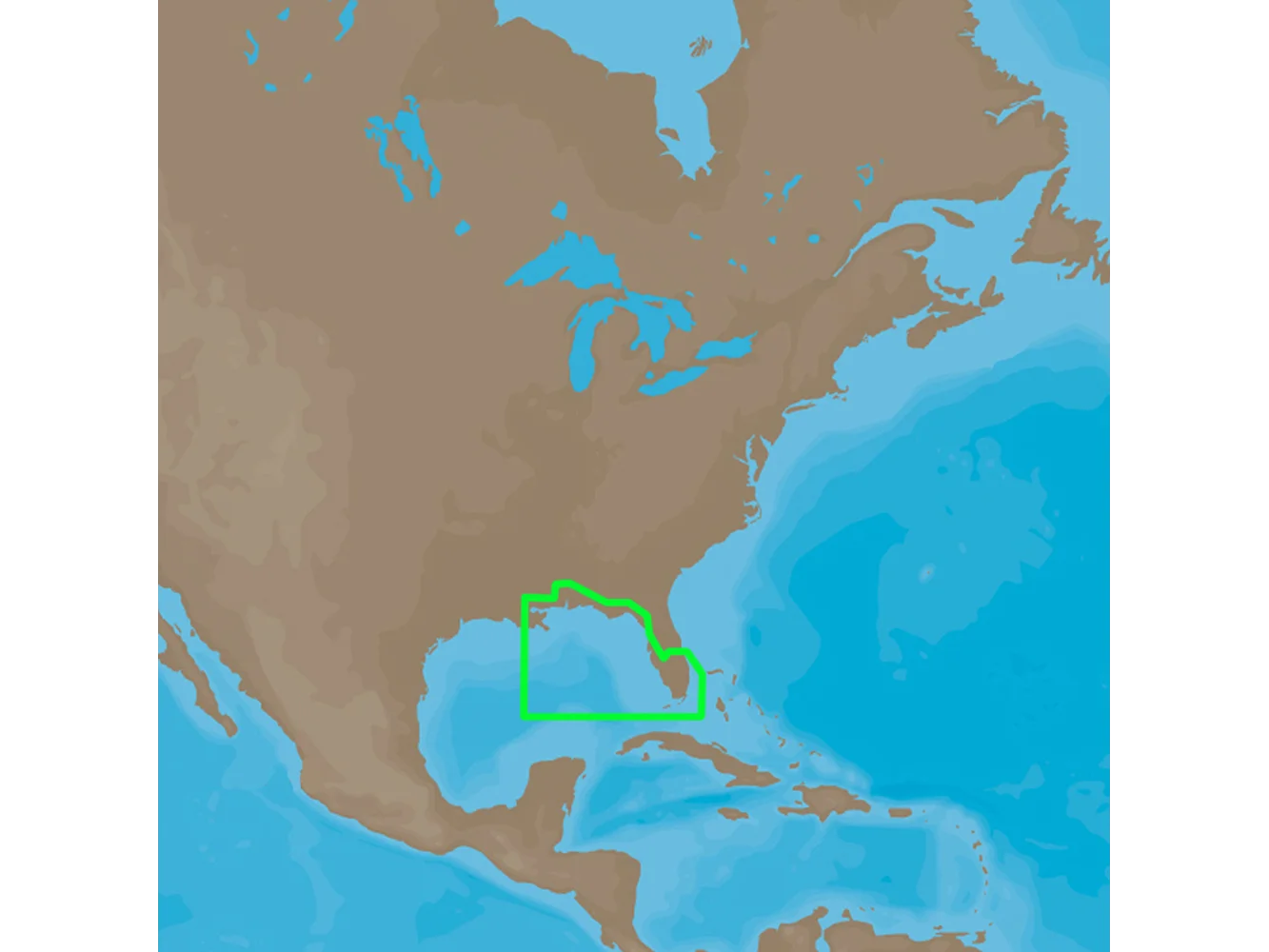 C-MAP  4D NA-D944 St. Lucie Inlet to New Orleans