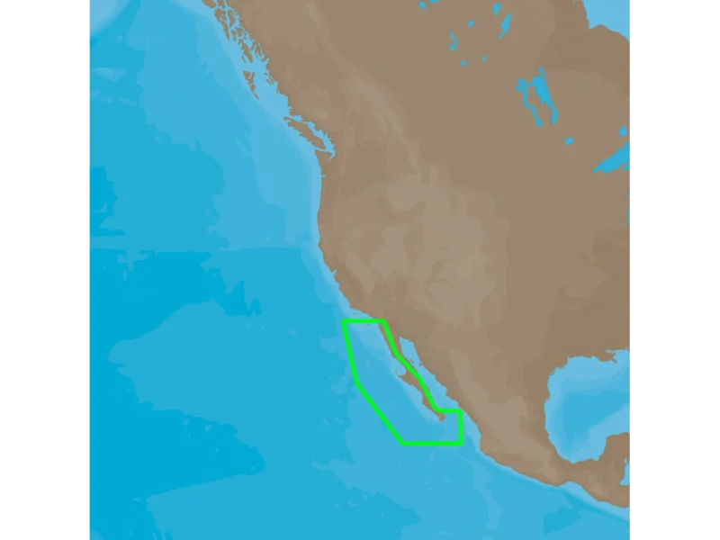 C-MAP 4D NA-D951 Cabo San Lucas, MX to San Diego, CA