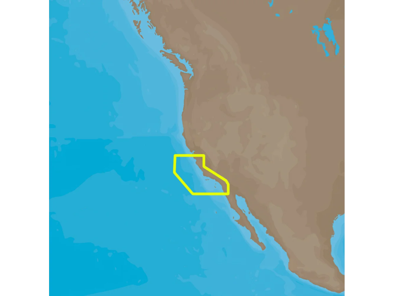 C-MAP 4D NA-D952 San Diego to Santa Cruz