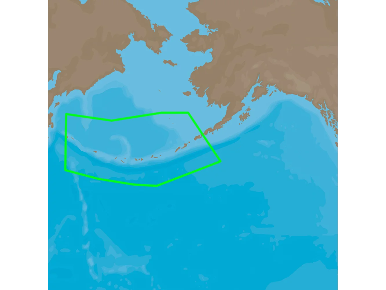 C-MAP 4D NA-D962 Unimak Pass to Attu Island