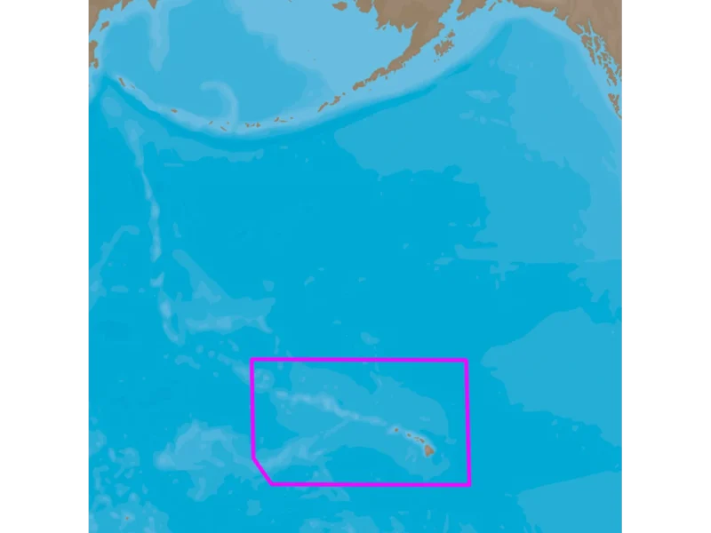 C-MAP  4D NA-D963 Hawaiian Islands