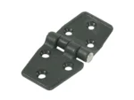 Whitecap Door Hinge - Black Nylon - 1-1/2" x 3"